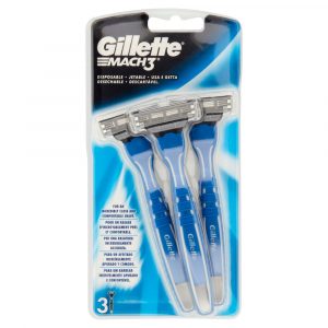 Gillette Mach3 Razor 3pc TB