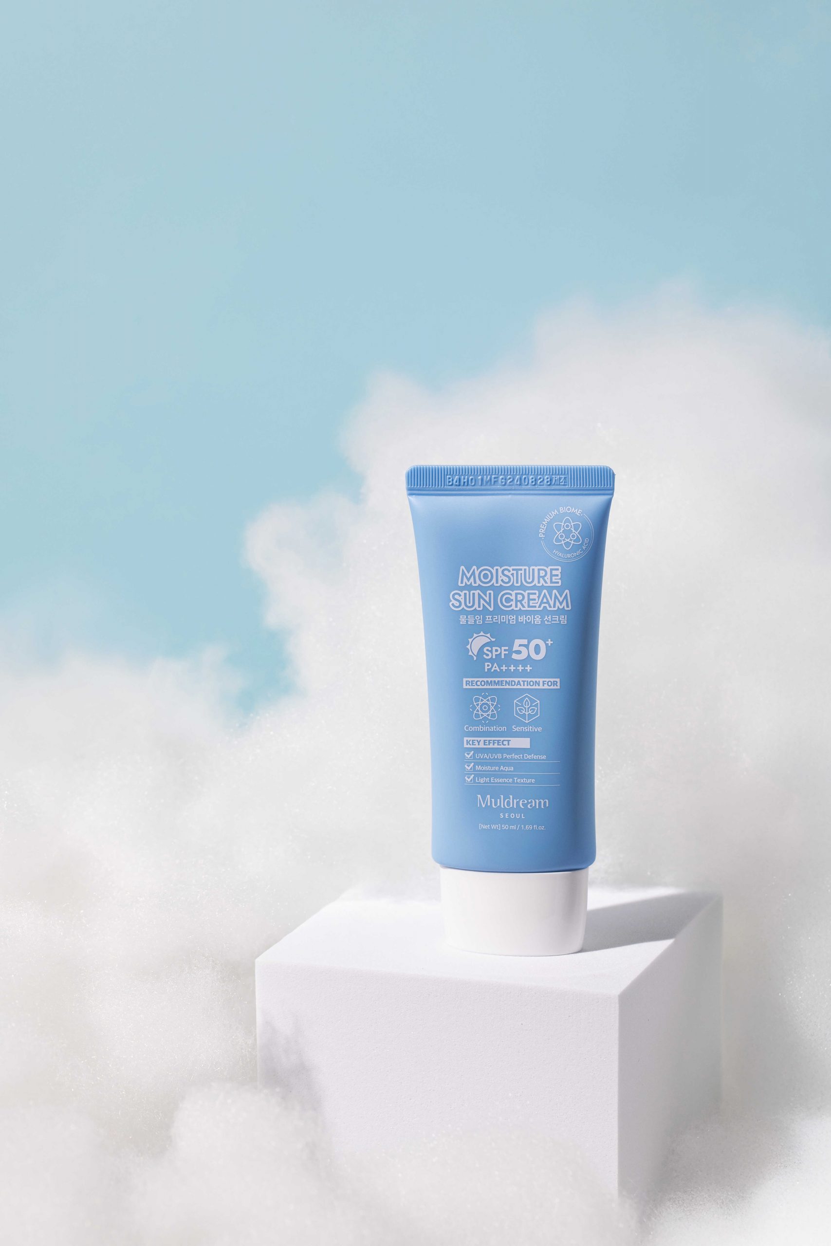קרם הגנה לפנים SPF50 עם לחות