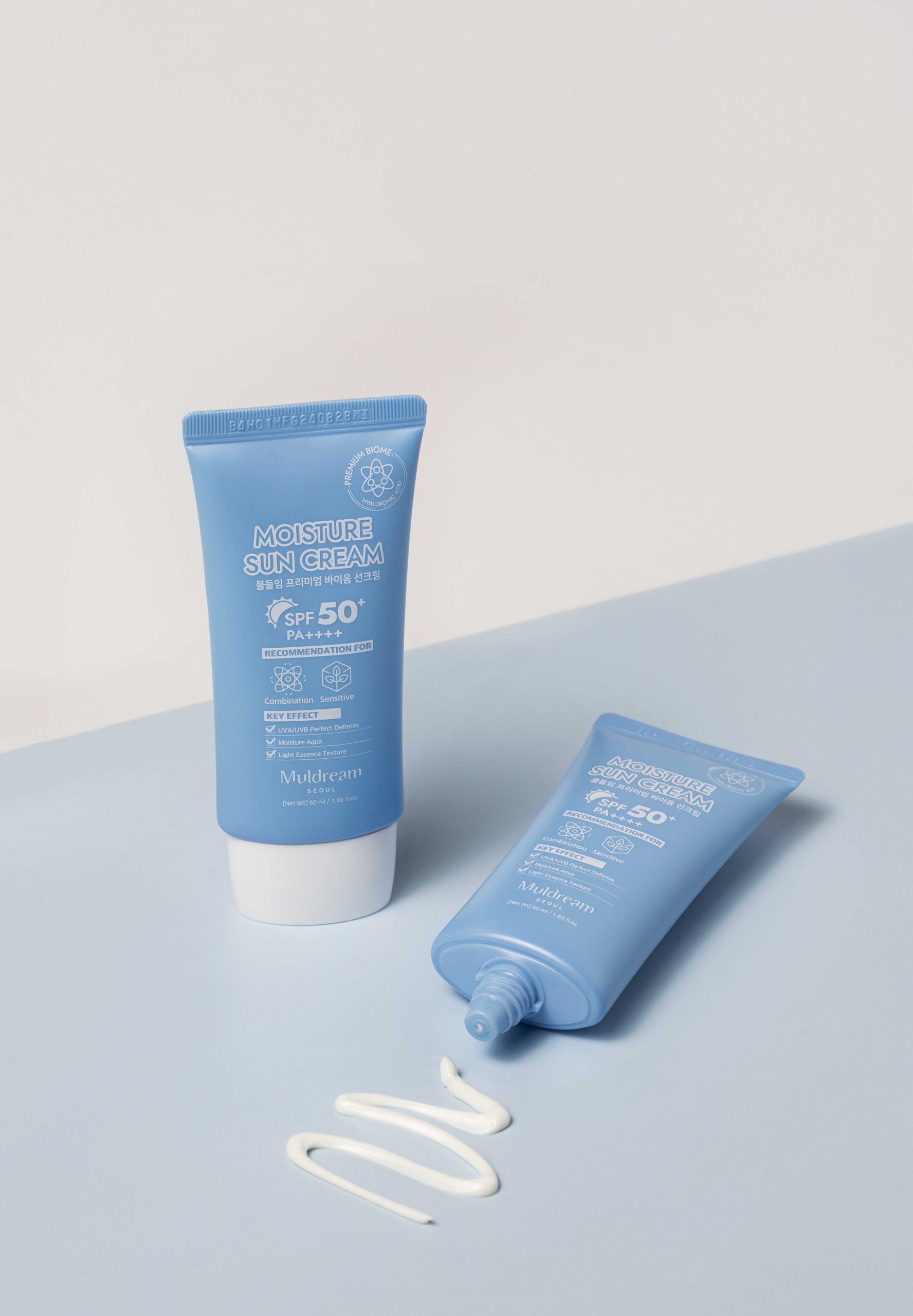קרם הגנה לפנים SPF50 עם לחות – תמונה 2